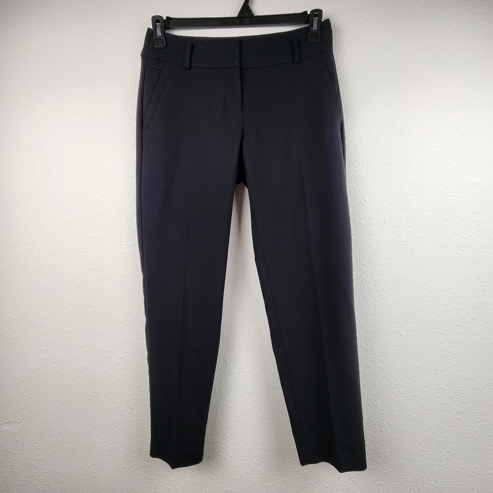 Ann Taylor LOFT Julie Black Dress Pants Size 2 Slim Career